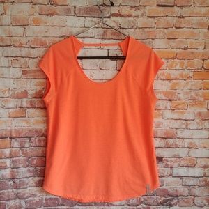 Under Armour orange summer shirt